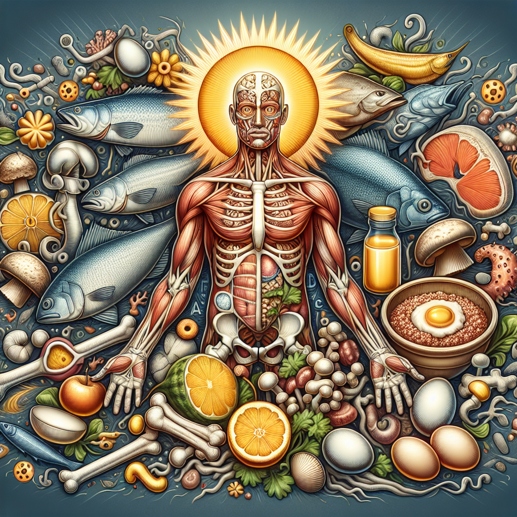 ויטמין D: המפתח לבריאות עצמות ומערכת חיסונית חזקה